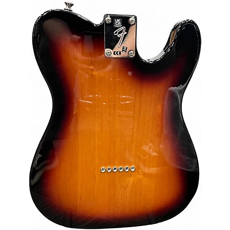 Used Fender Player Telecaster 2 Tone Sunburst Solid Body Electric Guitar