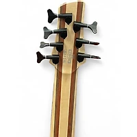 Used Ibanez SRAS7 Cosmic Blue Starburst Electric Bass Guitar