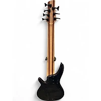 Used Ibanez SRAS7 Cosmic Blue Starburst Electric Bass Guitar