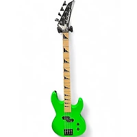 Used Jackson JS1M Neon Green Electric Bass Guitar