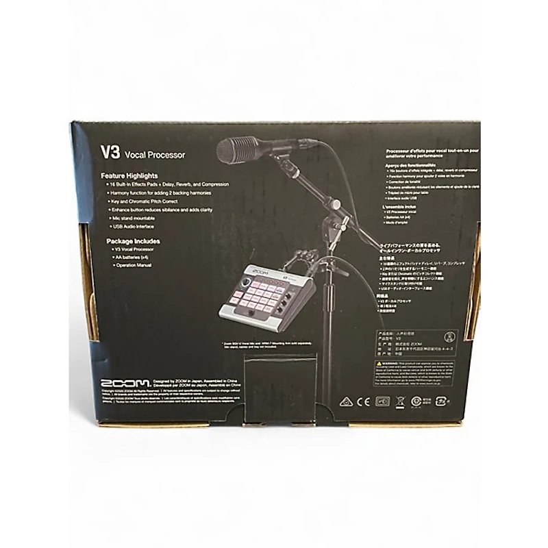 Used Zoom V3 Vocal Processor