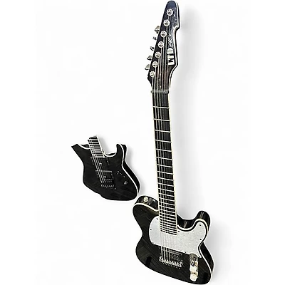 Used ESP LTD SCT607B Stephen Carpenter Signature 7 String Black Solid Body Electric Guitar