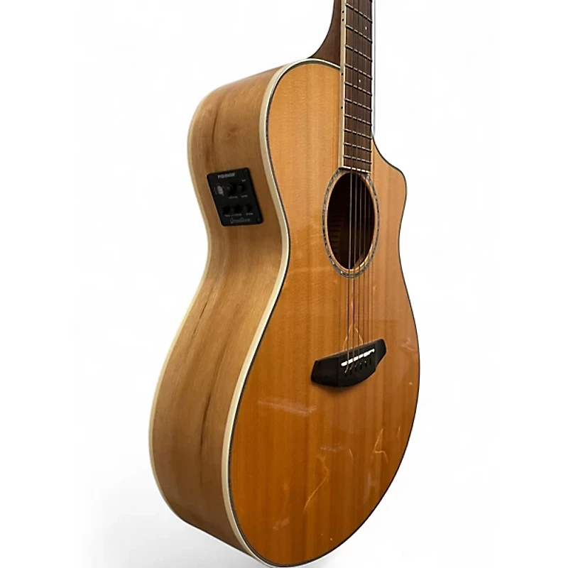 Used Breedlove Pursuit EX Concert CE Natural Acoustic Electric Guitar