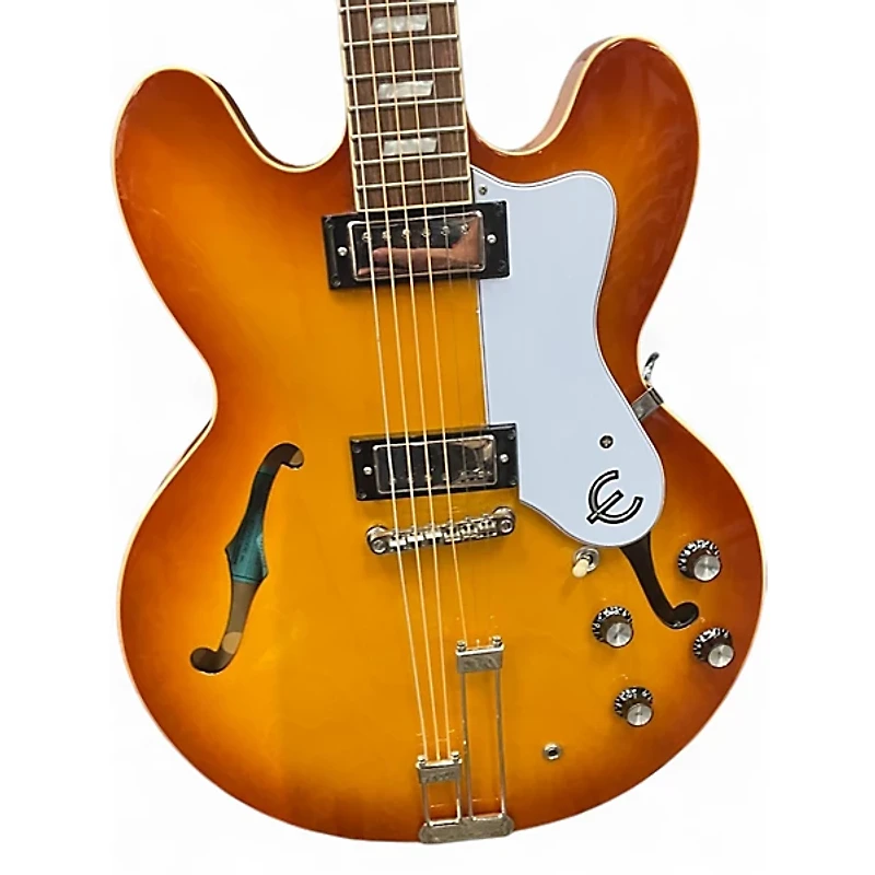 Used Epiphone Riviera  ROYAL TAN Hollow Body Electric Guitar