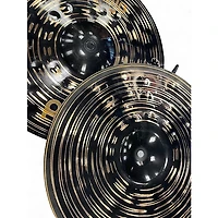 Used MEINL 14in CLASSICS CUSTOM DARK HIHAT PAIR Cymbal