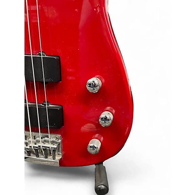 Used Peavey FOUNDATION Candy Apple Red Electric Bass Guitar