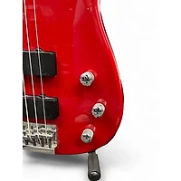 Used Peavey FOUNDATION Candy Apple Red Electric Bass Guitar