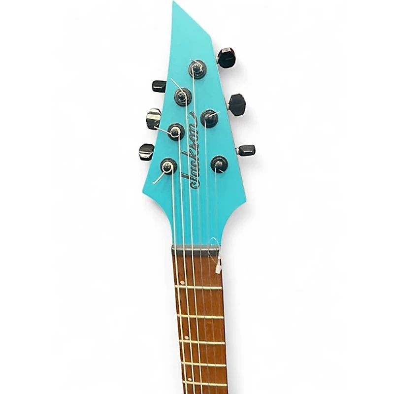 Used Jackson Pro Series Misha Mansoor Signature Juggernaut HT6 MATTE BLUE FROST Solid Body Electric Guitar