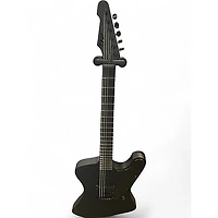 Used ESP LTD Black Metal phoenix  Black Solid Body Electric Guitar