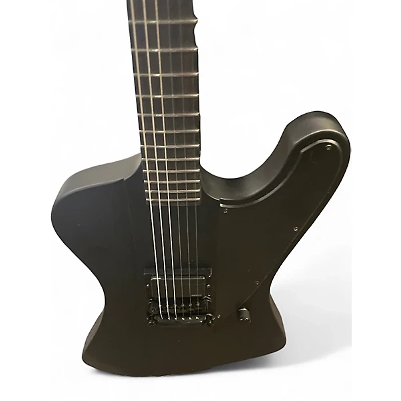 Used ESP LTD Black Metal phoenix  Black Solid Body Electric Guitar