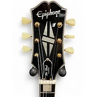 Used Epiphone LES PAUL CUSTOM P90 Black Solid Body Electric Guitar