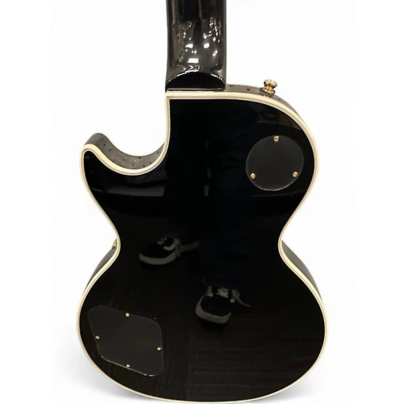 Used Epiphone LES PAUL CUSTOM P90 Black Solid Body Electric Guitar