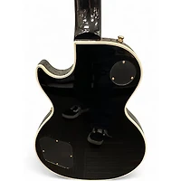 Used Epiphone LES PAUL CUSTOM P90 Black Solid Body Electric Guitar