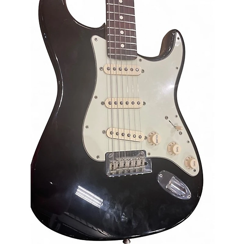 Used Fender American Professional Stratocaster SSS Black Solid Body Electric Guitar