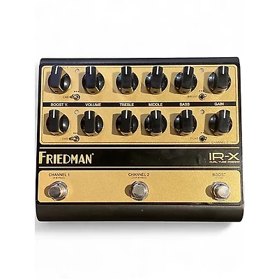 Used Friedman IR-X Dual-Tube Preamp DI+IR Dual-Channel 12AX7 Tubes Guitar Preamp