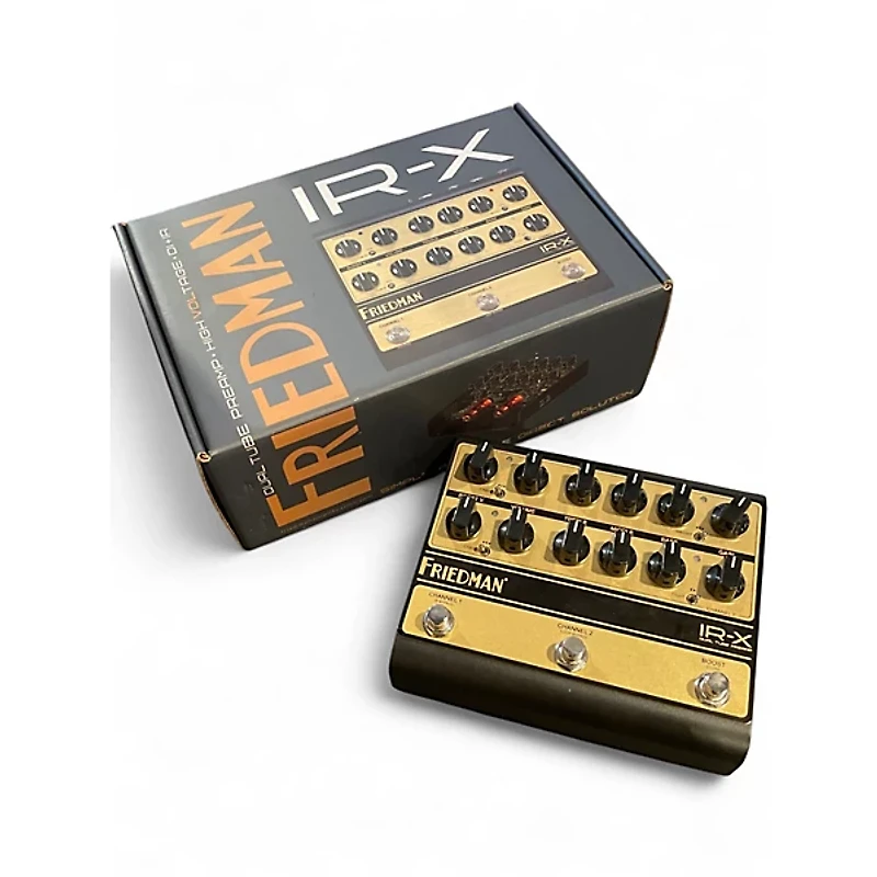 Used Friedman IR-X Dual-Tube Preamp DI+IR Dual-Channel 12AX7 Tubes Guitar Preamp