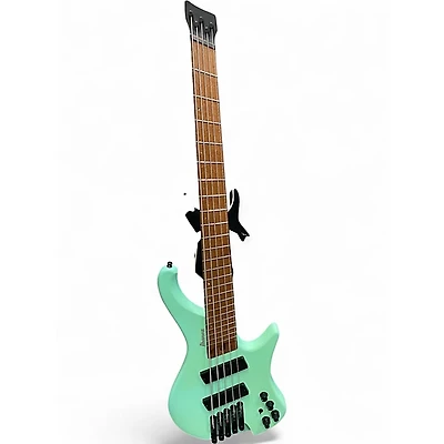 Used Ibanez EHB1005MS Seafoam Green Electric Bass Guitar