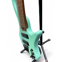 Used Ibanez EHB1005MS Seafoam Green Electric Bass Guitar