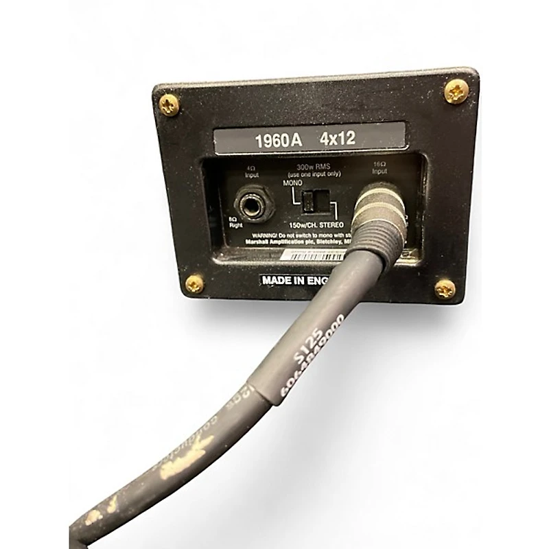 Used Marshall 1960A 300W 4x12 Stereo Slant Guitar Cabinet