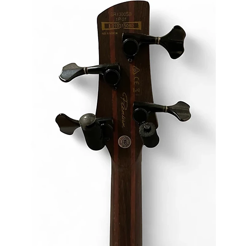 Used Ibanez SR1300SB Magic Wave Low Gloss Electric Bass Guitar