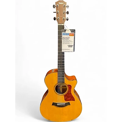 Used Taylor 512CE Natural Acoustic Electric Guitar
