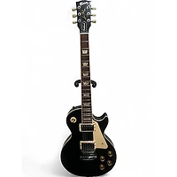 Used 2008 Gibson Les Paul Traditional Black Solid Body Electric Guitar