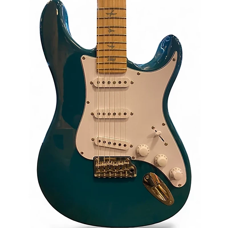 Used PRS SE Silver Sky Nylon blue Solid Body Electric Guitar