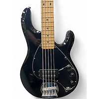 Used Sterling by Music Man Stingray Black Electric Bass Guitar