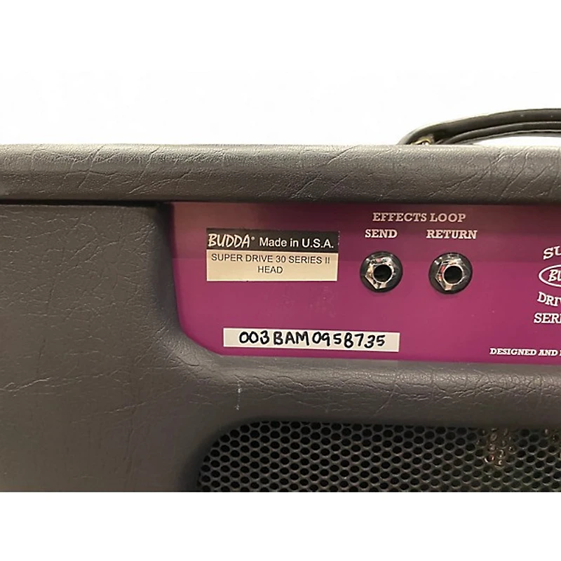 Used Budda Superdrive 30 Series II Tube Guitar Amp Head