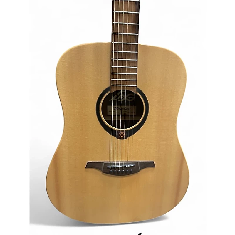 Used Lag Guitars T70D Natural Acoustic Guitar