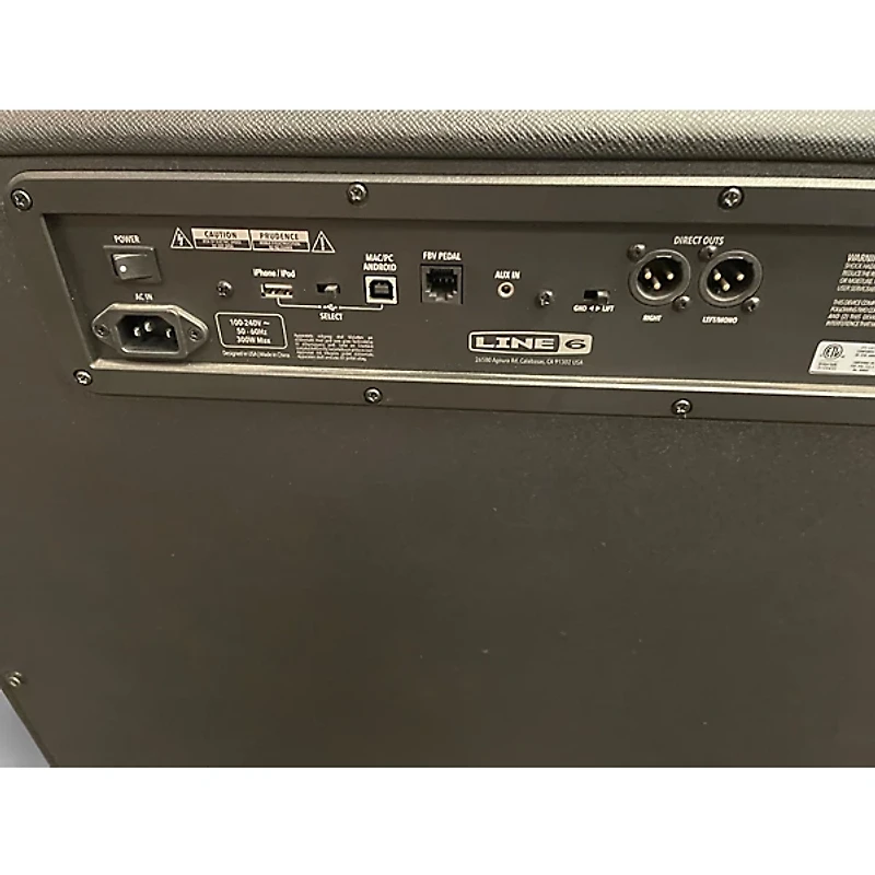 Used Line 6 Spider V 240HC Solid State Guitar Amp Head