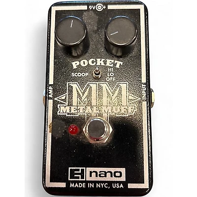 Used Electro-Harmonix Nano Pocket Metal Muff Distortion Effect Pedal