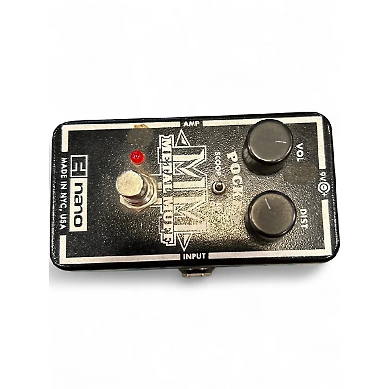 Used Electro-Harmonix Nano Pocket Metal Muff Distortion Effect Pedal