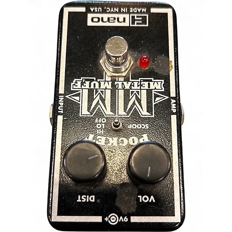 Used Electro-Harmonix Nano Pocket Metal Muff Distortion Effect Pedal