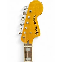 Used Squier CLASSIC VIBE JAGUAR DAPHNE BLUE Solid Body Electric Guitar