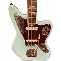 Used Squier CLASSIC VIBE JAGUAR DAPHNE BLUE Solid Body Electric Guitar
