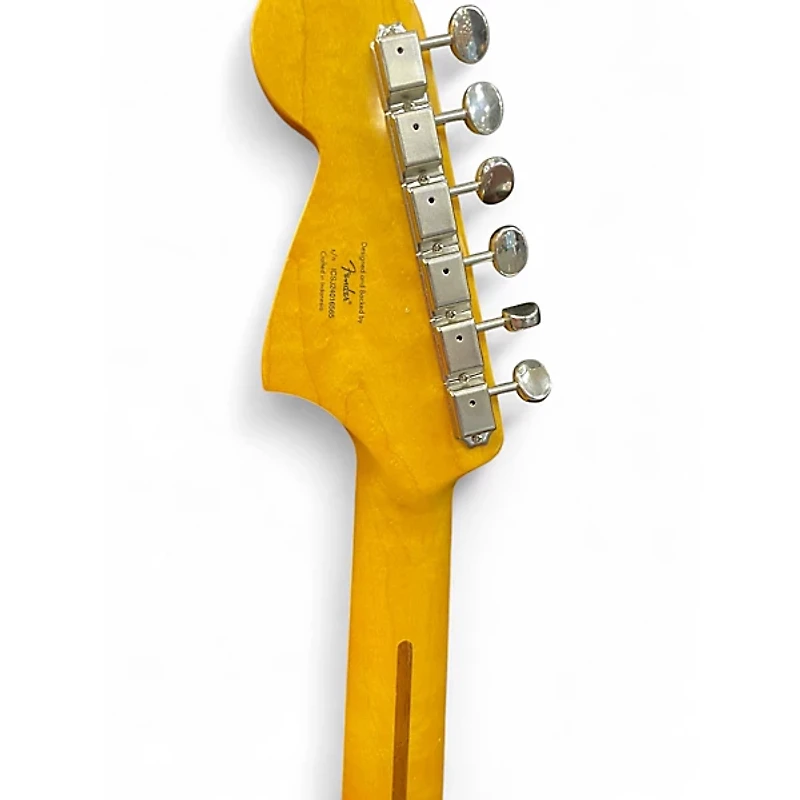 Used Squier CLASSIC VIBE JAGUAR DAPHNE BLUE Solid Body Electric Guitar