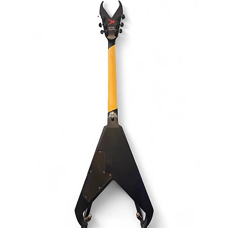 Used Dean Kerry King V Satin Black Solid Body Electric Guitar