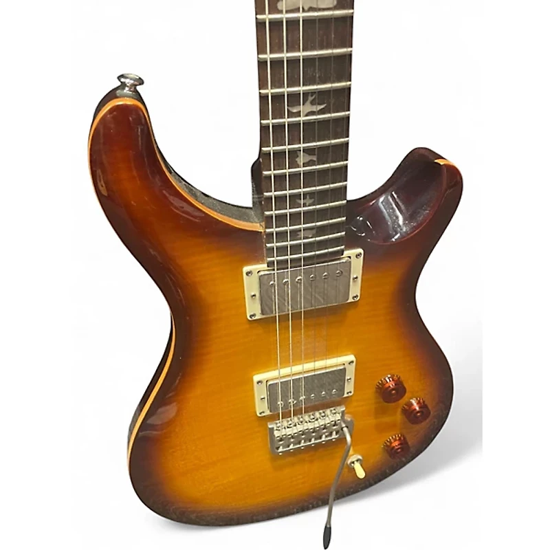 Used PRS SE DTG 2 Tone Sunburst Solid Body Electric Guitar