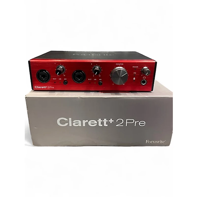 Used Focusrite CLARETT+ 2 PRE Audio Interface