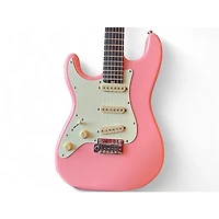 Used Schecter Guitar Research Nick Johnston SSS Atomic Pink Solid Body Electric Guitar