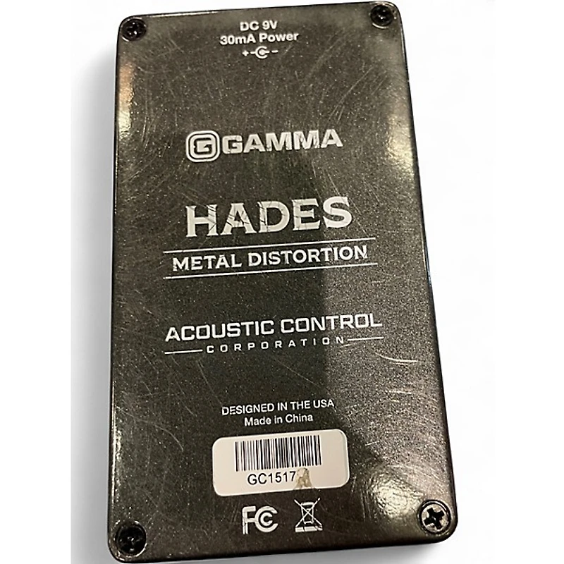 Used GAMMA HADES Effect Pedal