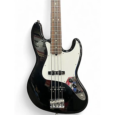 Used Fender American Standard Jazz Bass Black Electric Bass Guitar