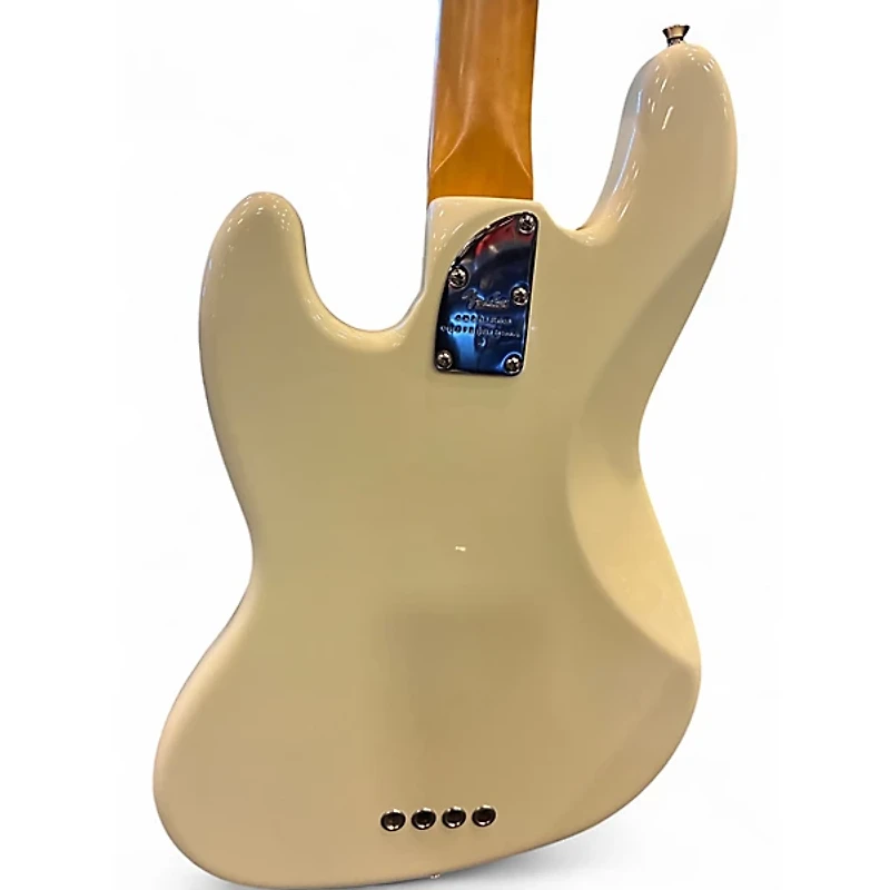 Used Fender American Professional II Jazz Bass Olympic White Electric Bass Guitar