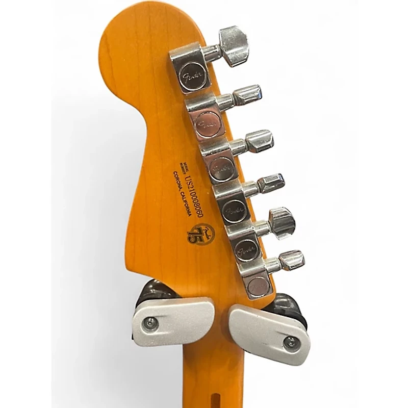 Used Fender american professional ii jazzmaster miami blue Solid Body Electric Guitar