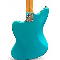 Used Fender american professional ii jazzmaster miami blue Solid Body Electric Guitar