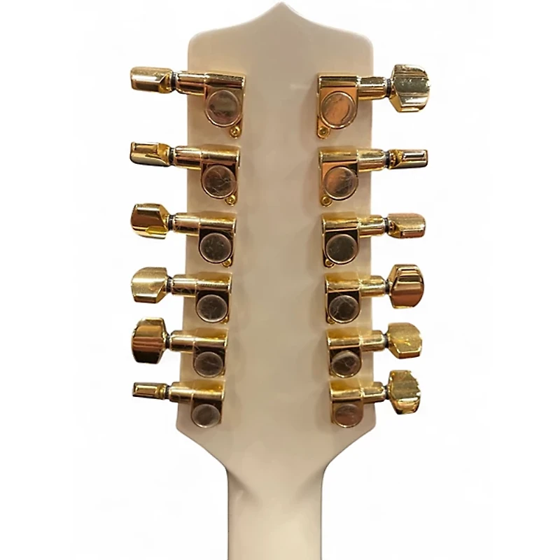 Used Takamine GD37CE12 Pearl White 12 String Acoustic Electric Guitar