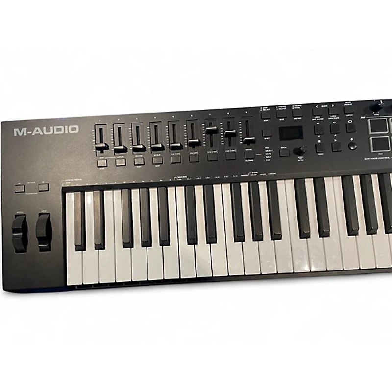 Used M-Audio Oxygen 61 Key MIDI Controller