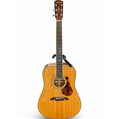 Used Alvarez MD60BG Natural Acoustic Guitar