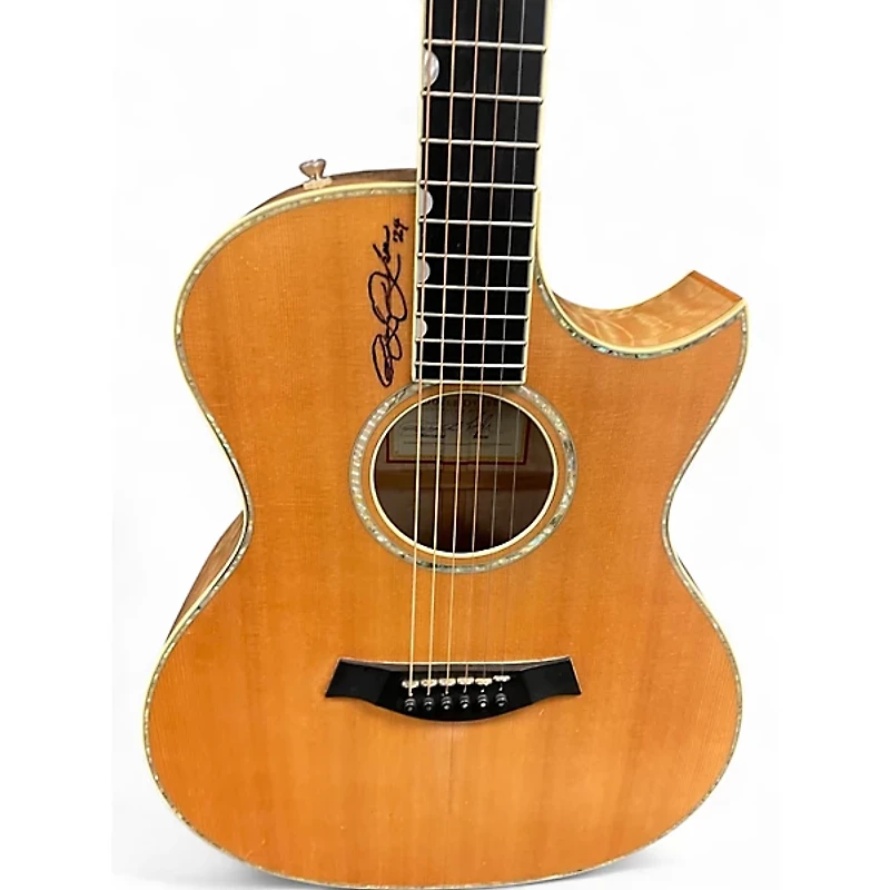 Used Taylor DDSM Doyle Dykes Natural Acoustic Electric Guitar